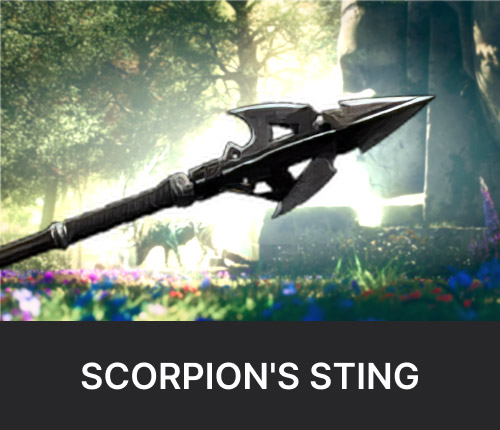 Scorpion's Sting Artifact Spear